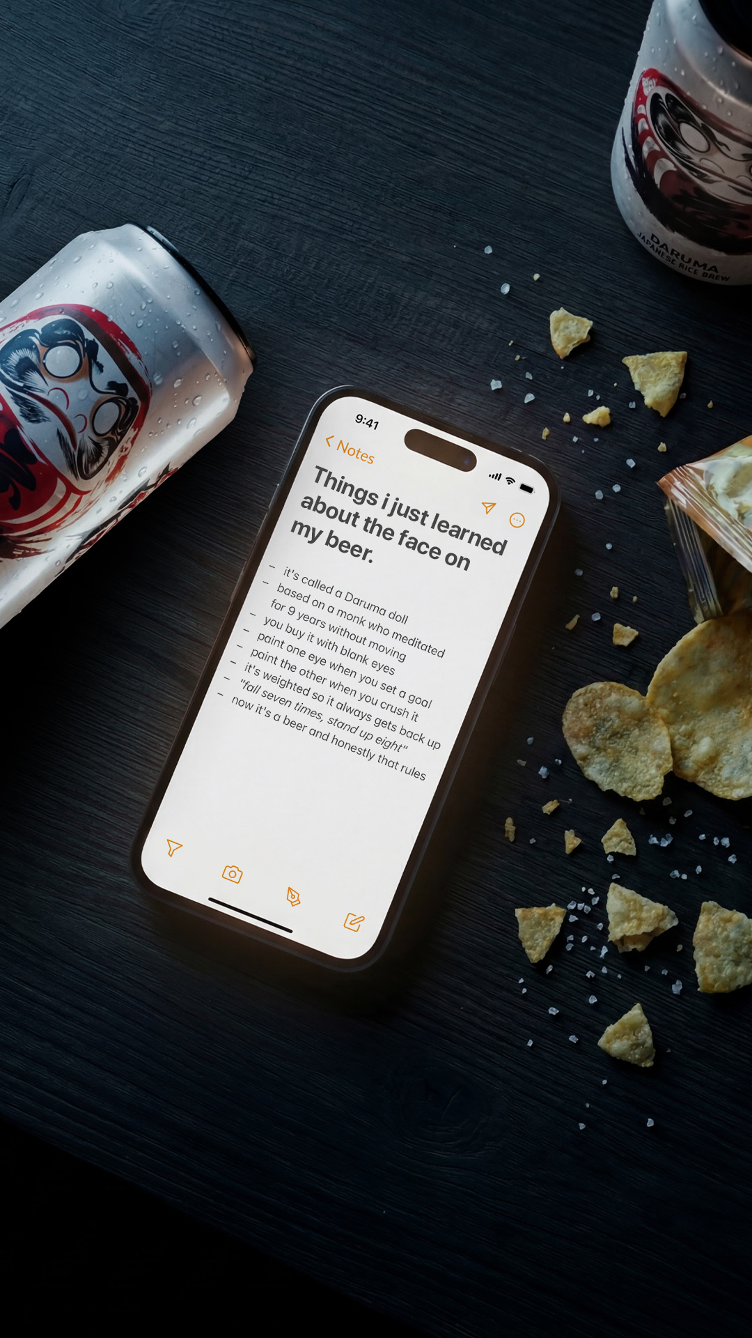 Go Brewing notes app