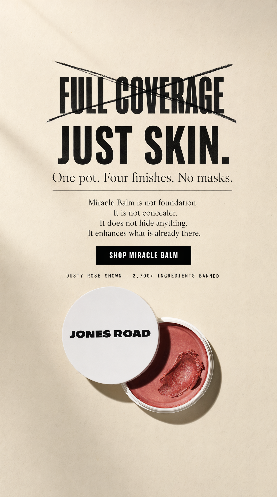 Jones Road negative marketing